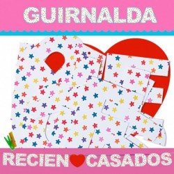 GUIRNALDA RECIEN ♥ CASADOS